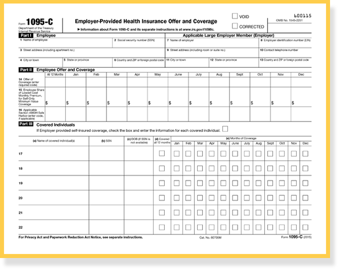 An Introduction to the IRS Aca Reporting Forms for Employer Reporting